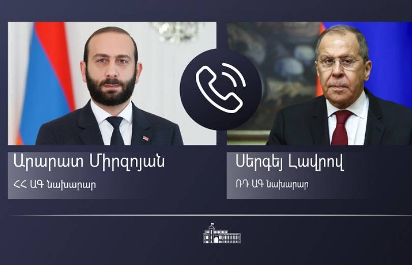 Տեղի է ունեցել Հայաստանի և Ռուսաստանի ԱԳ նախարարների հեռախոսազրույցը