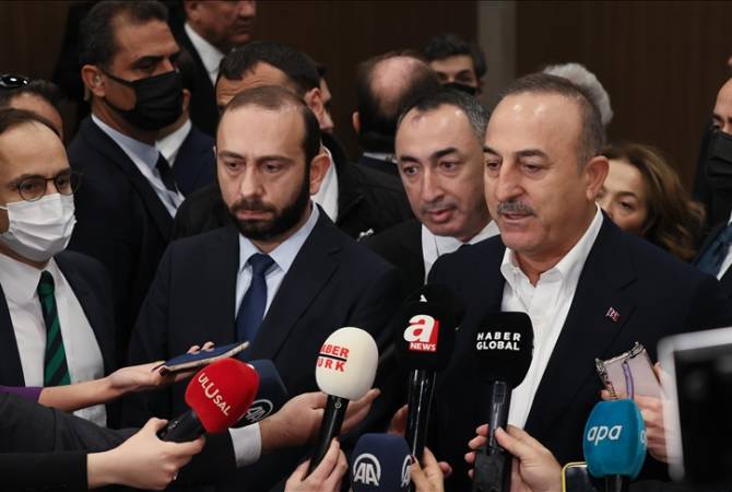 We reaffirmed readiness to normalize relations without preconditions - Mirzoyan about the meeting with Turkish FM