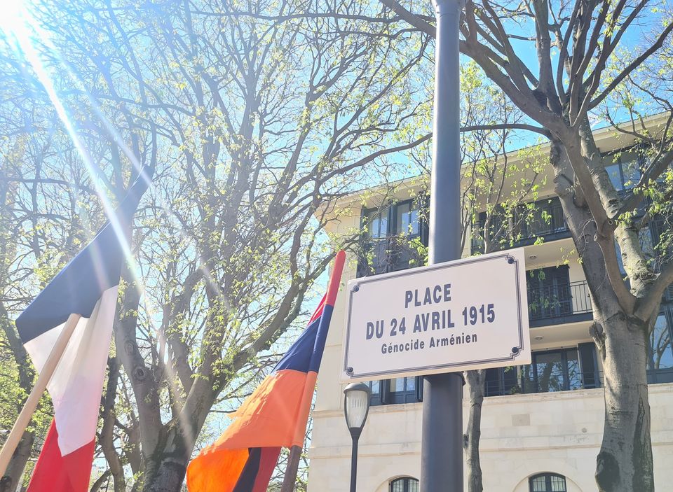 French city of Nimes dedicates square to the memory of Armenian Genocide victims