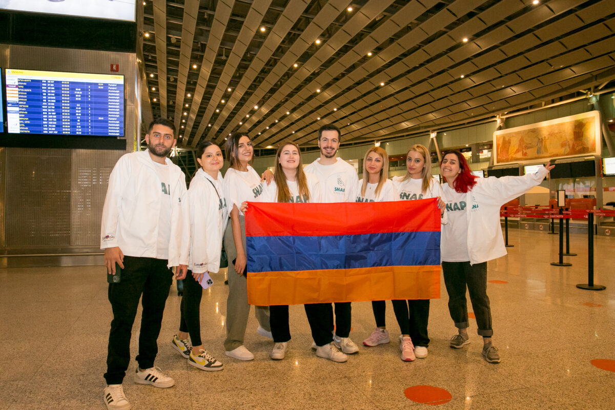 Video - Armenia’s Eurovision delegation off to Turin