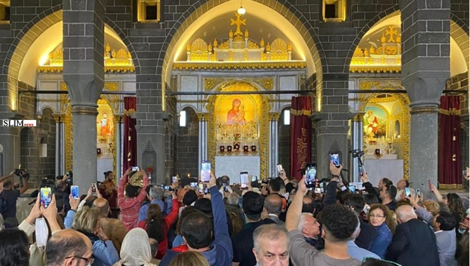 Թուրքիայիում 20 տարվա դադարից հետո Հայկական Սուրբ Գևորգ եկեղեցում պատարագ մատուցվեց