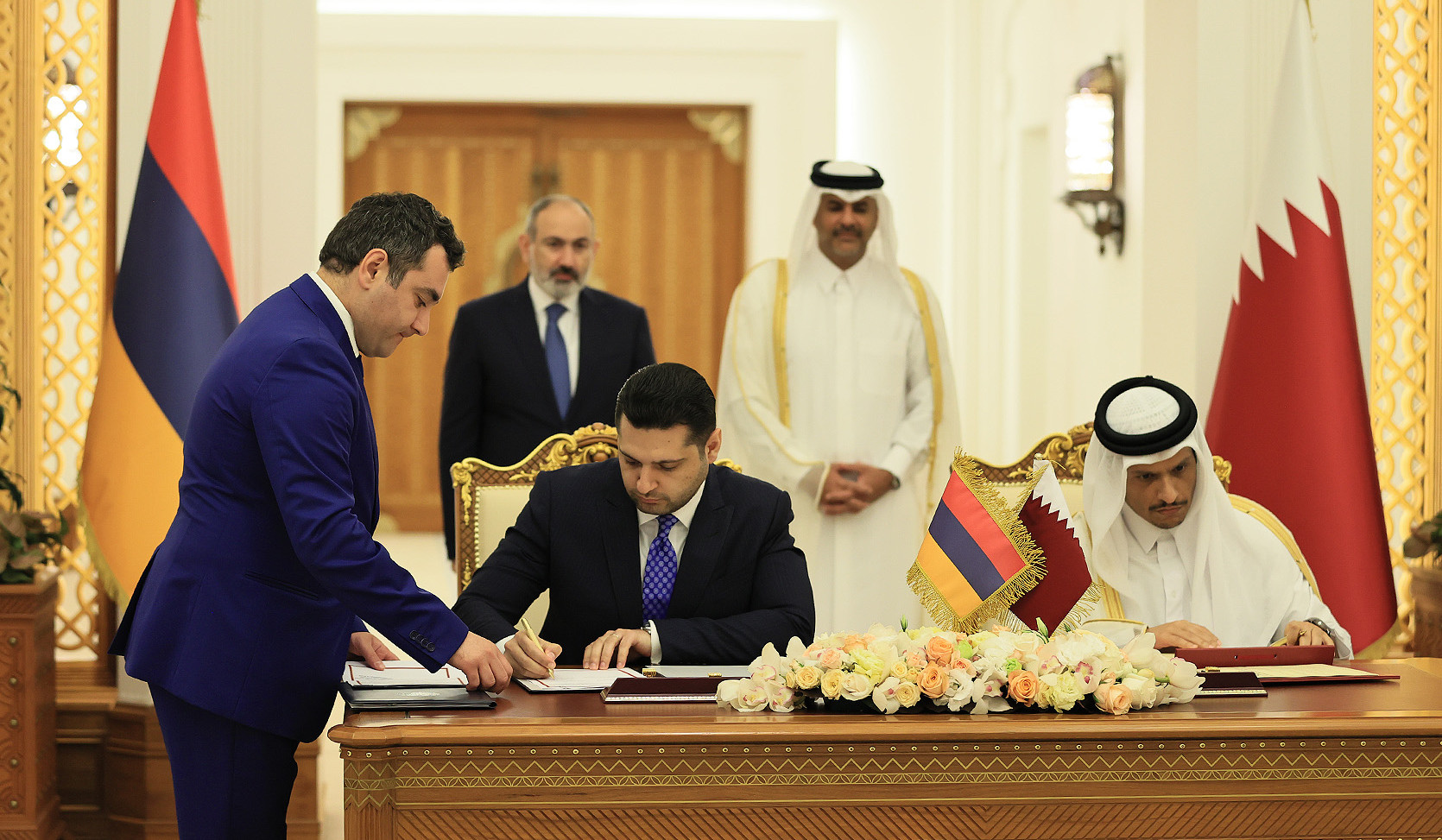 Տեղի է ունեցել Հայաստանի և Կատարի վարչապետների հանդիպումը. ստորագրվել են մի շարք փաստաթղթեր