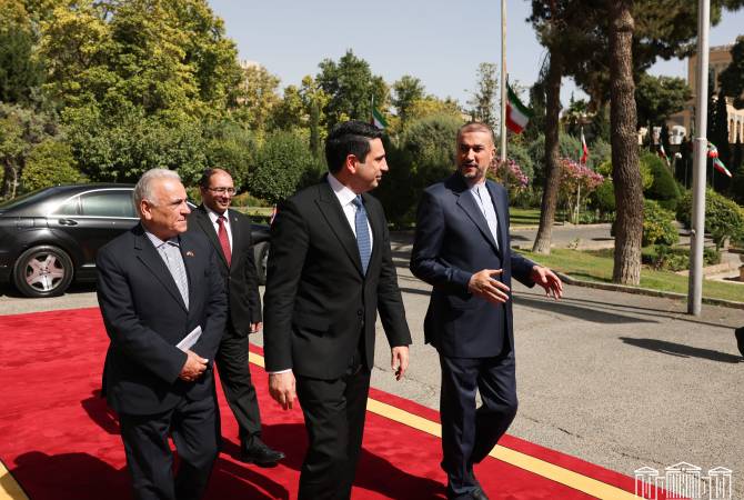 Հոսեյն Ամիր Աբդոլլահիան .հայ-իրանական փոխգործակցությունը զարգացման եւ ընդլայնման մեծ ներուժ ունի 