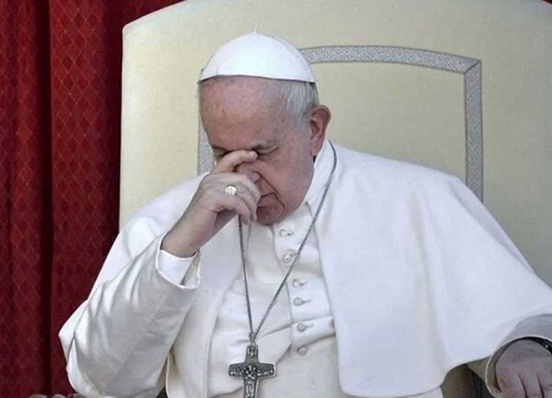 پاپ فرانسیس: از درد و رنج ملت فلسطین در اراضی مقدس، عذاب می‌کشم