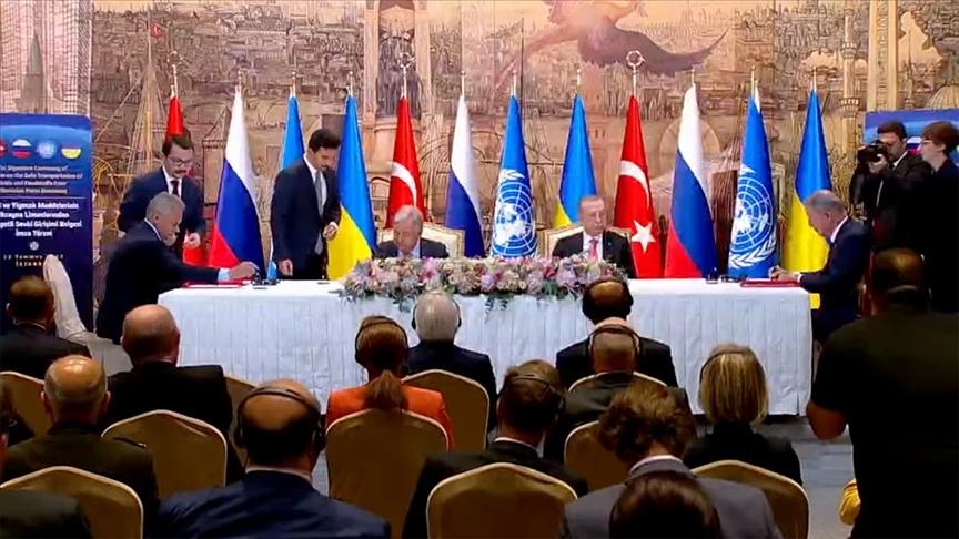 Russia, Ukraine sign grain deal with UN, Turkey