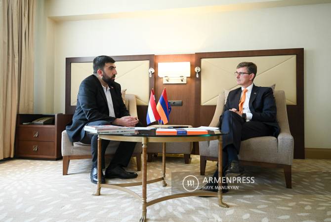 The Netherlands stands with Armenia and is doing everything to return the Armenian POWs. Ambassador Nico Schermers