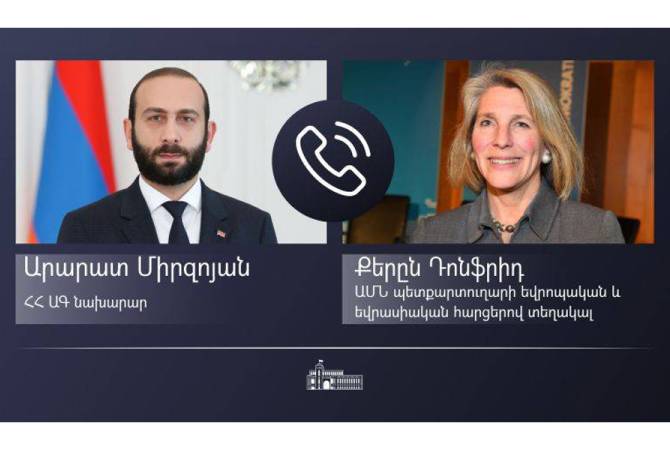 Armenian FM, Assistant Secretary of State emphasize the need to release Armenian POWs soon as possible