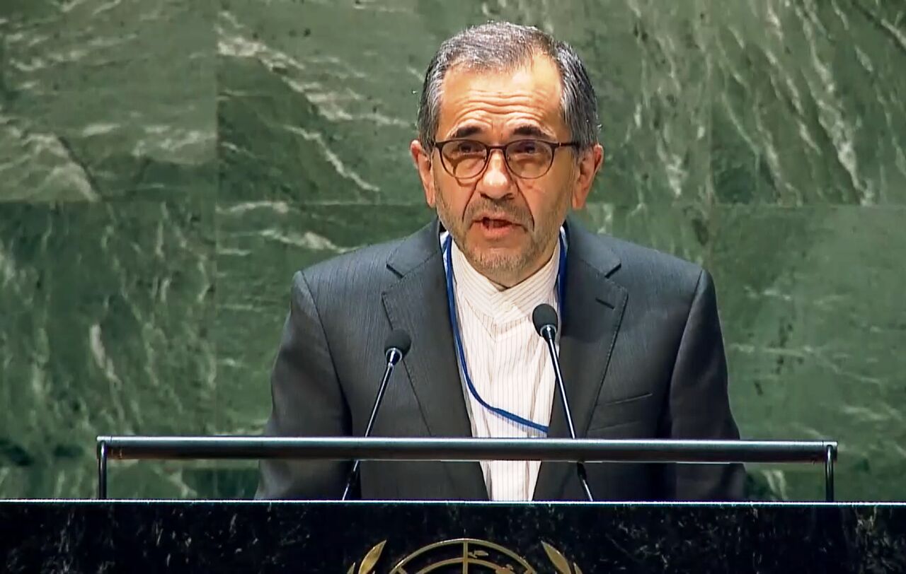 نماینده ایران در سازمان ملل: وقتی آمریکا تصمیم درست بگیرد، ایران اقدامات جبرانی خود را متوقف خواهد کرد