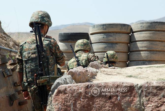 Azerbaijani military again violates ceasefire in Artsakh line of contact