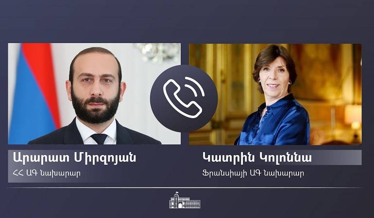 Armenian, French FMs discuss regional security issues