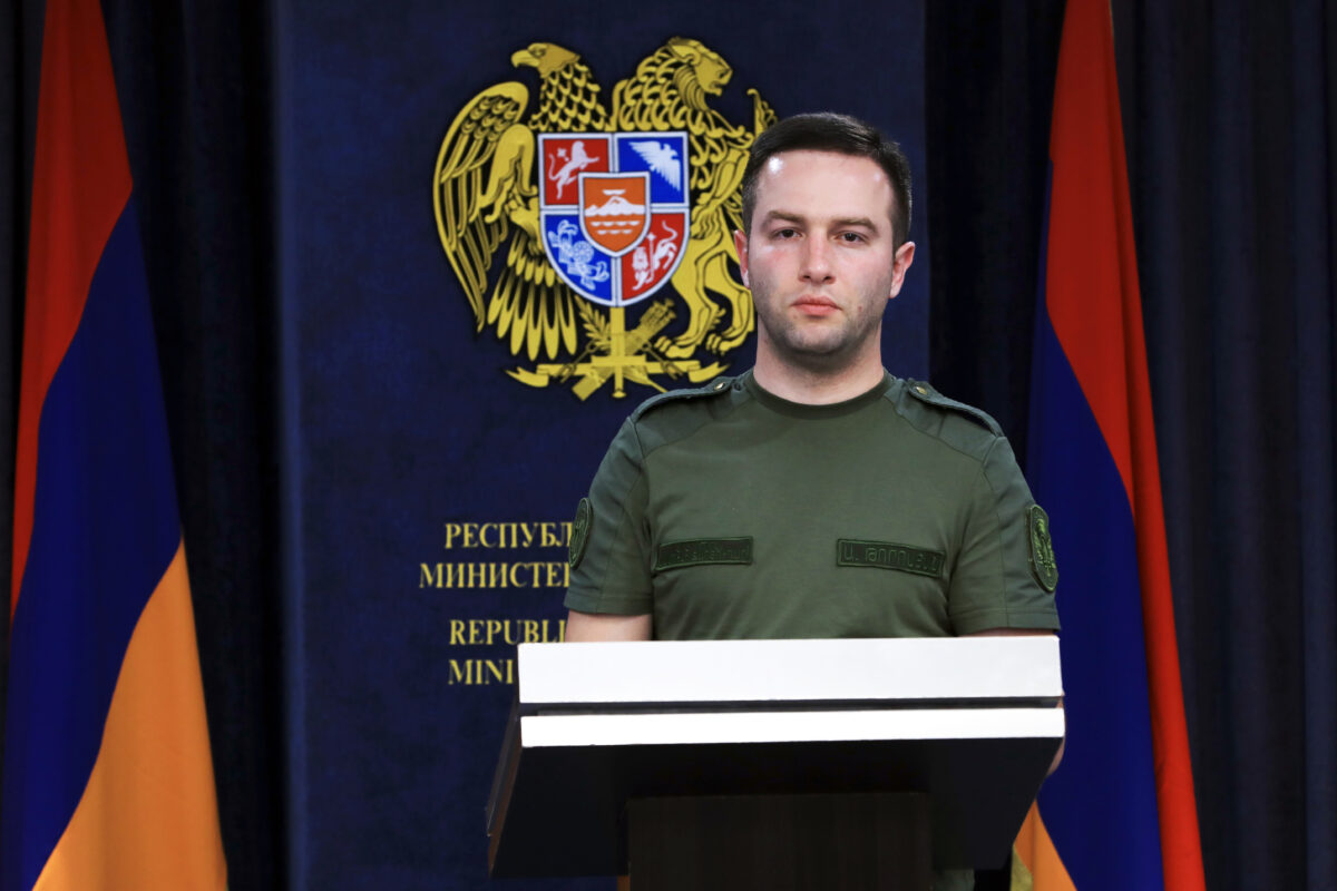 Armenian Defense Ministry says the intensity of shelling has weakened