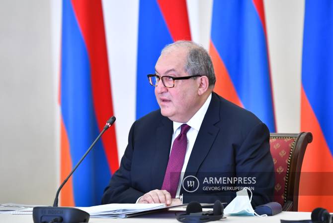 We should not help the enemy achieve his goal – former President of Armenia Armen Sarkissian issues statement