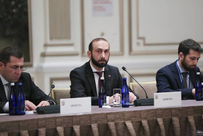 Video - Azeri troops must withdraw from territory of Armenia – FM Mirzoyan at US-mediated meeting with Bayramov