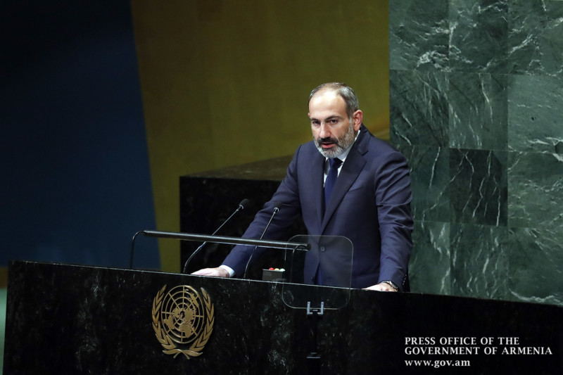 Armenian PM to address 77th session of the UN General Assembly