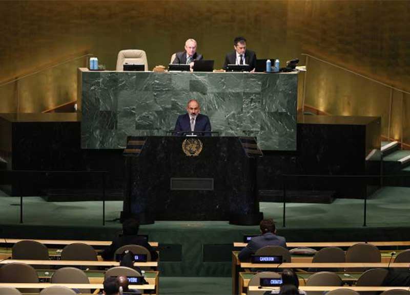 Տարածաշրջանային կայունության վճռորոշ գործոններից մեկը ԼՂ հակամարտության համապարփակ կարգավորումն է. Փաշինյանի ելույթը՝ ՄԱԿ ԳԱ 77-րդ նստաշրջանին