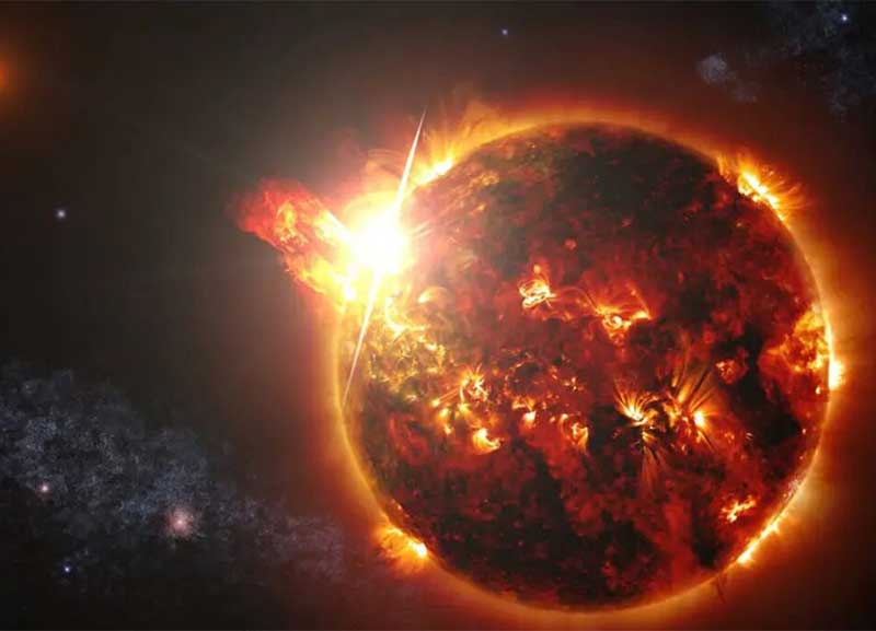 Արեգակի վրա տեղի է ունեցել հսկա պայթյուն , այն կազդի Երկրի վրա