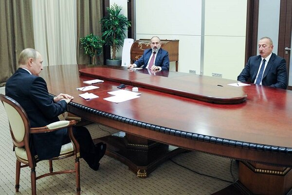 «پوتین» به سران ایروان و باکو پیشنهاد برگزاری نشست سه‌جانبه داد