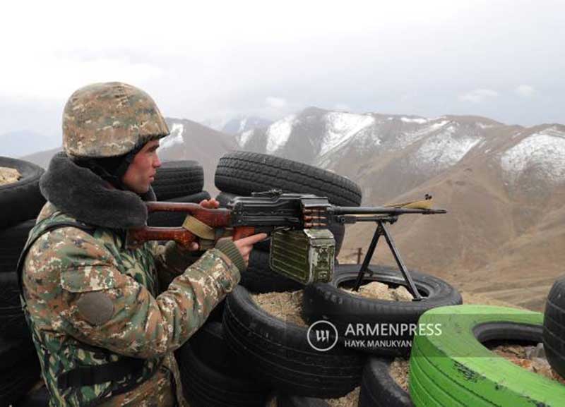 Ադրբեջանական զինված ուժերը կրակել են հայկական դիրքերի ուղղությամբ