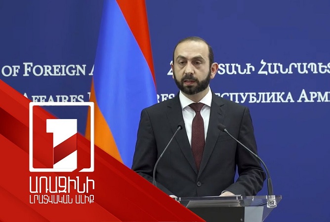 Video - Mirzoyan briefs Norwegian Foreign Minister on the peace treaty development