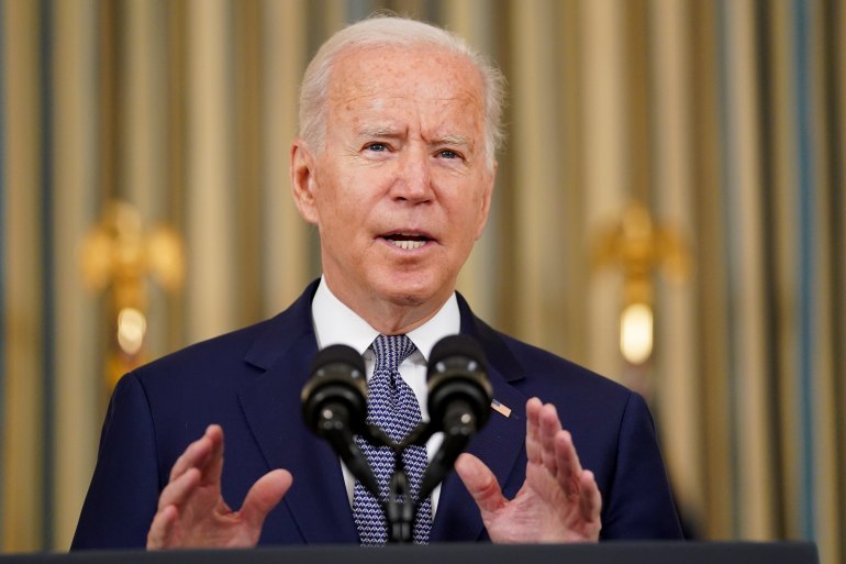 Biden says he intends to run again in 2024, and has the first lady’s support