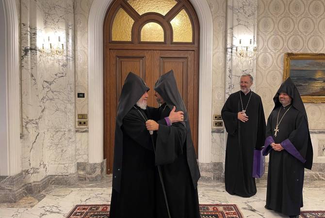 Armenian Patriarch of Istanbul visits Armenia for meeting of Supreme Spiritual Council