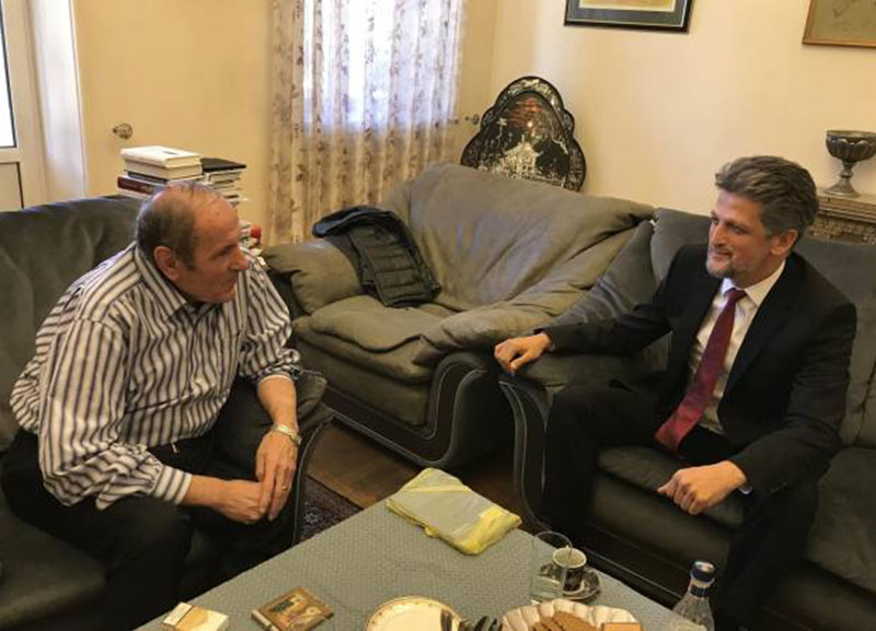 ԼևոնՏեր-Պետրոսյանը հյուրընկալել է Թուրքիայի խորհրդարանի պատգամավոր Գարո Փայլանին