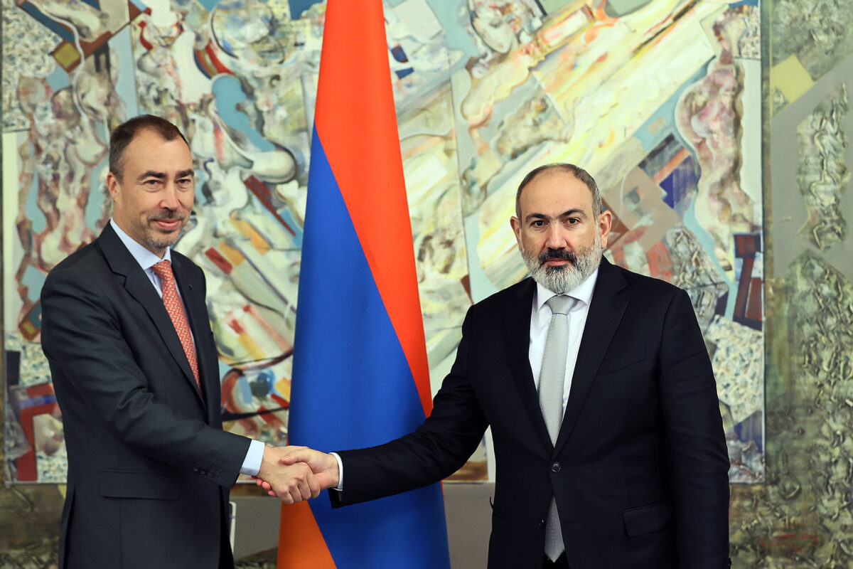 Armenian PM, EU’s special envoy discuss activities of EU civilian mission