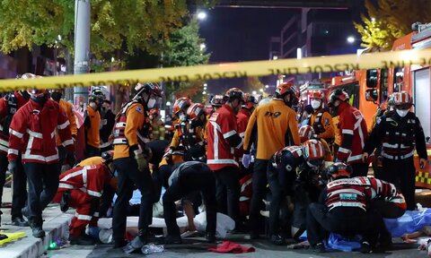 جشن هالووین سئول عزا شد؛ کشته و زخمی شدن بیش از ۲۰۰ نفر در پایتخت کره جنوبی