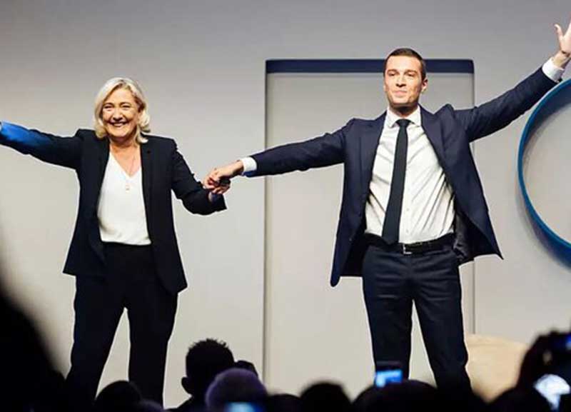 مارین لوپن ریاست بر اصلی‌ترین حزب راست افراطی فرانسه را به جوانی ۲۷ ساله واگذار کرد