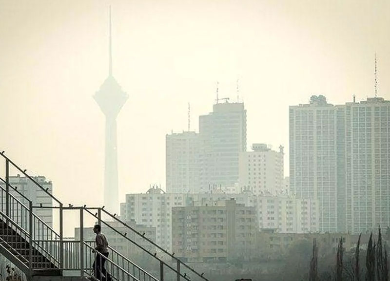 تنفس هوای "ناسالم" در تهران برای سومین روز متوالی