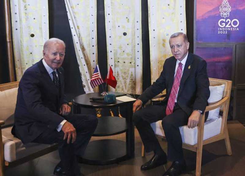 Թուրքիայի նախագահը հանդիպել է ԱՄՆ նախագահի հետ 