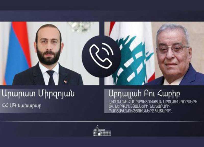 Հայաստանի և Լիբանանի ԱԳ նախարարները պատրաստակամություն են հայտնել խորացնել համագործակցությունը