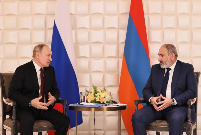 Our bilateral economic ties are developing at a high pace. Pashinyan meets with Putin