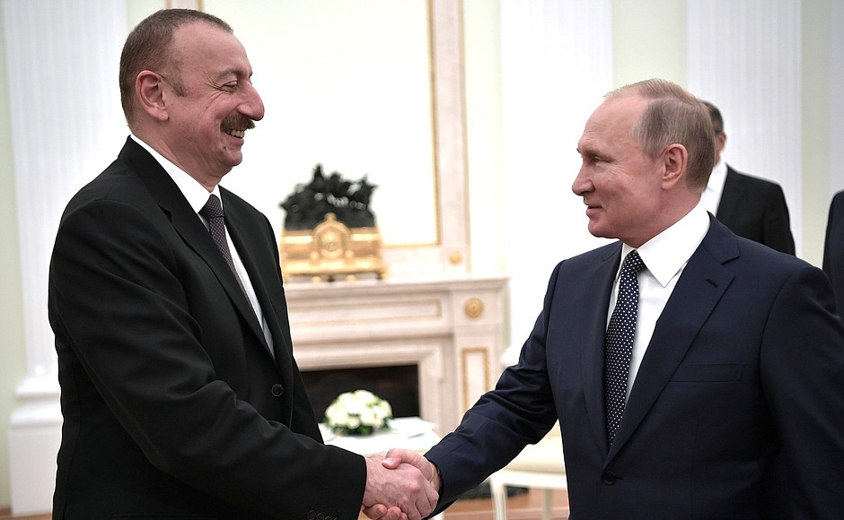Պուտինն ու Ալիևը քննարկել են Հայաստանի, Ռուսաստանի և Ադրբեջանի միջև եռակողմ համաձայնագրերի իրագործման հարցը