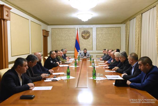 Artsakh Security Council to address with a letter to Russian peacekeeping contingent