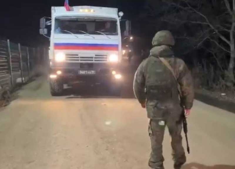 Ադրբեջանցիները ՌԴ խաղաղապահների ավտոշարասյանը թույլ չեն տվել անցնել Լաչինի միջանցքով