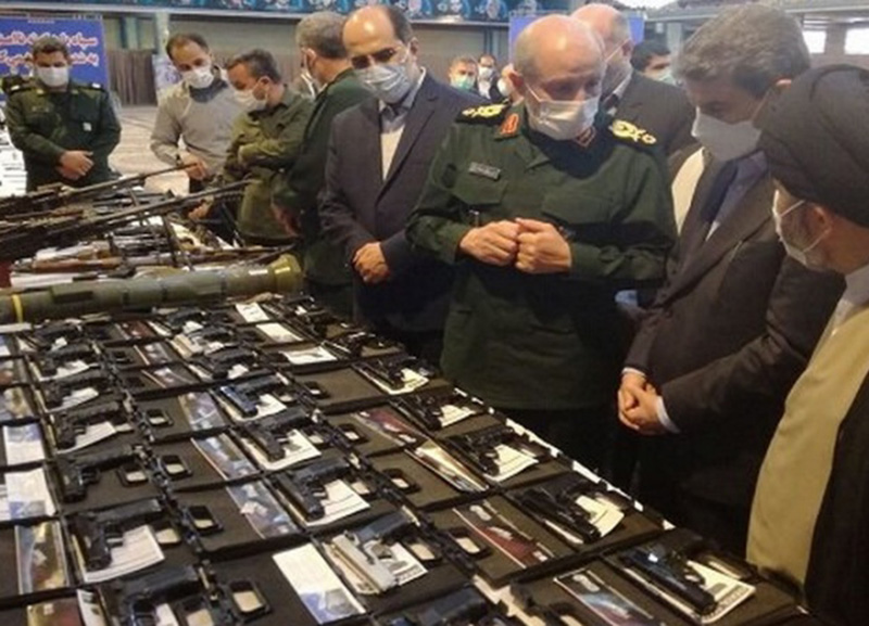 Իրանի սահմաններում հայտնաբերվել է 2500 մարտական ​​զենք