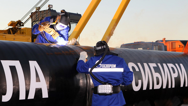 روسیه صادرات گاز به چین را افزایش می‌دهد