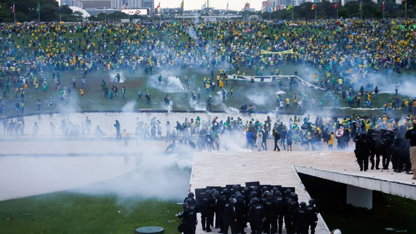 Bolsonaro supporters invaded Brazil presidential palace, Congress, Supreme Court