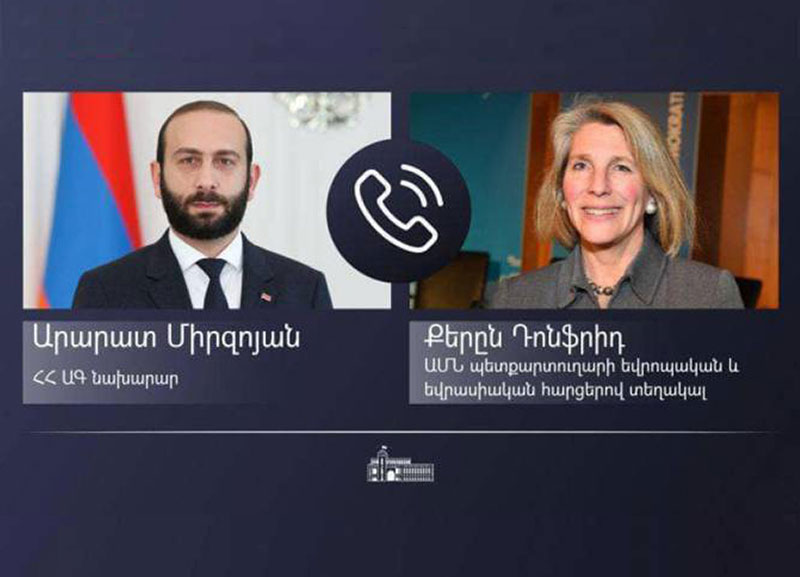 Ադրբեջանը պարտավոր է առանց նախապայմանի վերականգնել Լաչինի միջանցքի ռեժիմը. ՀՀ ԱԳ նախարարը՝ ԱՄՆ պետքարտուղարի տեղակալին