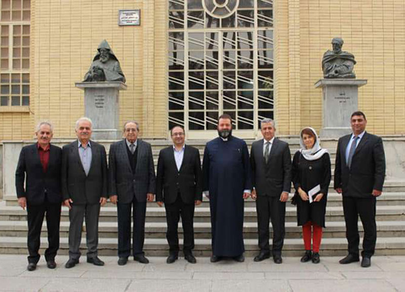 سفیر جمهوری ارمنستان در ایران از جلفای اصفهان  بازدید کرد