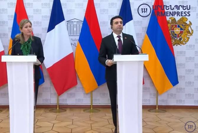 Video - France always supported Armenia in strengthening sovereignty,independence - National Assembly President Yaël Braun-Pivet