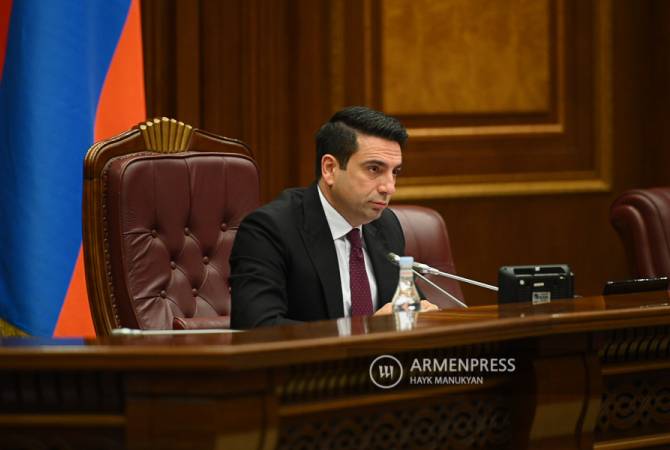 Speaker of Parliament of Armenia doesn’t rule out online discussion between lawmakers from Armenia and Artsakh