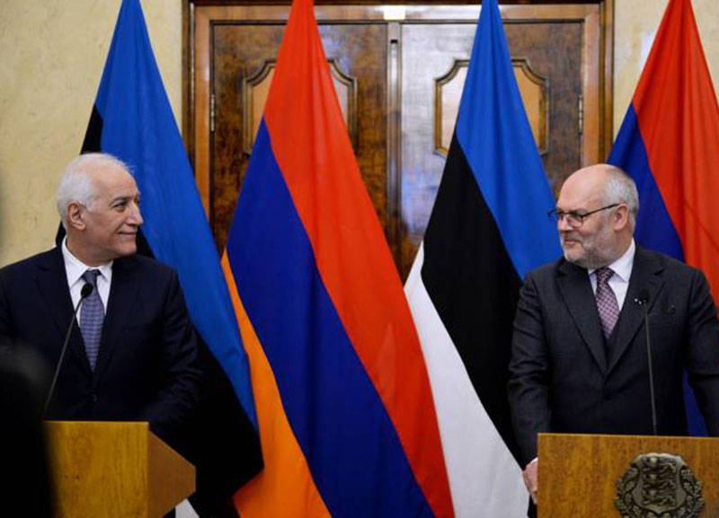 ՀՀ և Էստոնիայի նախագահները վերահաստատել են միջպետական հարաբերությունները խորացնելու պատրաստակամությունը