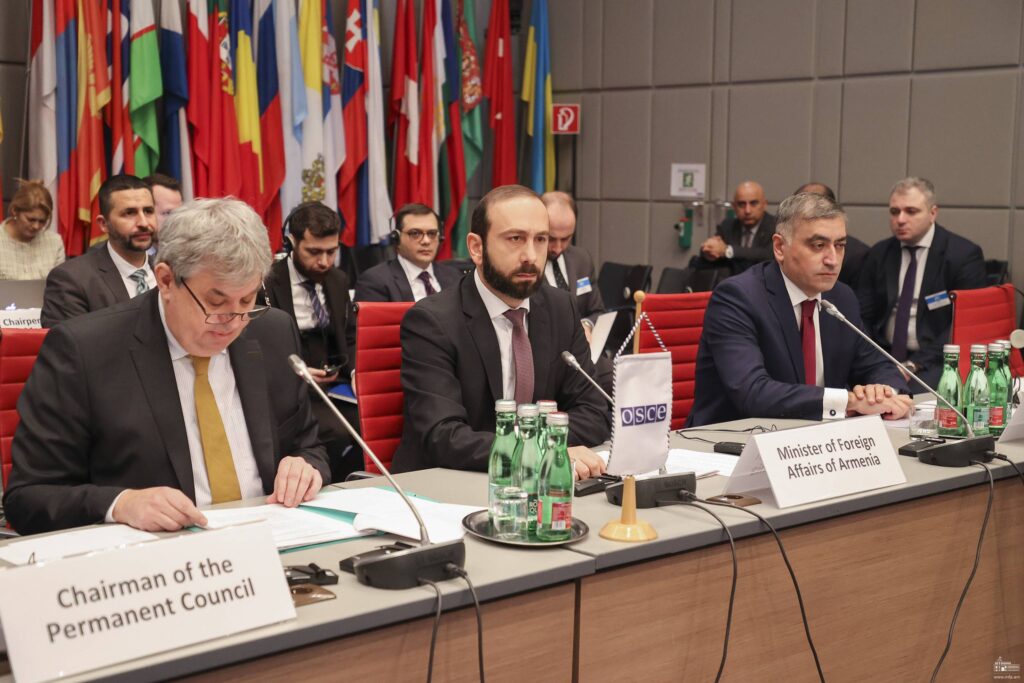 Video - Sending an international fact-finding mission to Nagorno-Karabakh and the Lachin Corridor imperative, Armenian FM tells OSCE