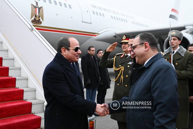 Եգիպտոսի նախագահը ժամանեց Երևան