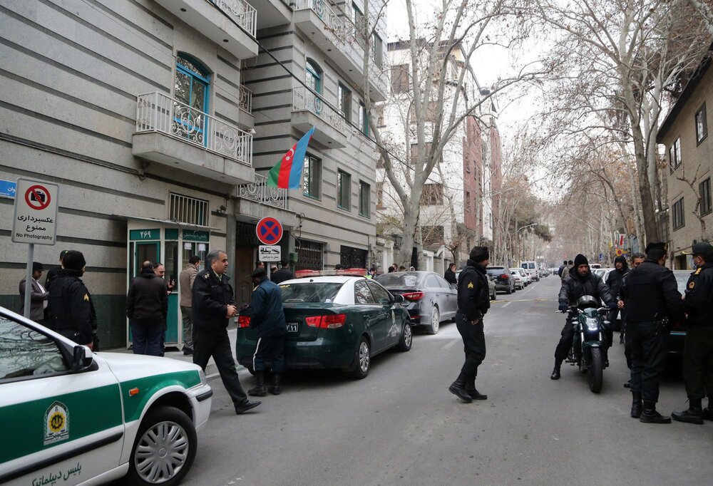 Azerbaijan withdraws staff from Tehran embassy