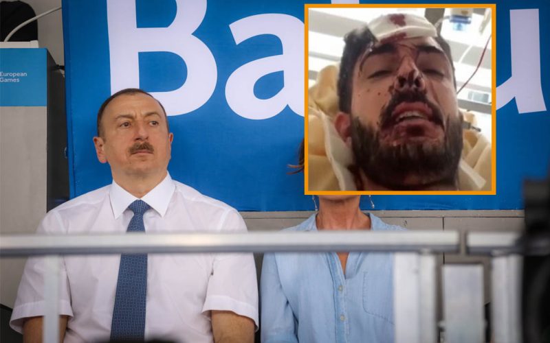 میرزا محمدعلی فعال سیاسی مخالف رژیم باکو مورد حمله افراد ناشناس قرار گرفت