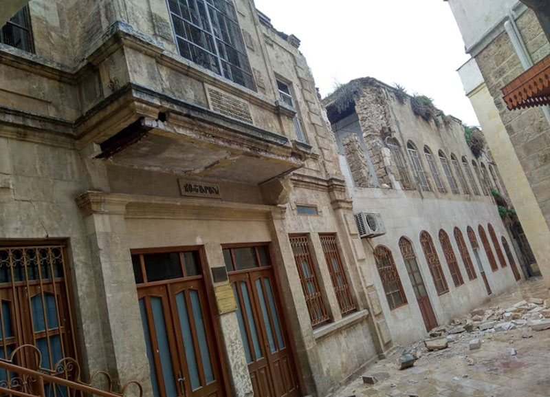 Հալեպի «Քառասուն նահատակների» հայկական եկեղեցին երկրաշարժից վնասվել է