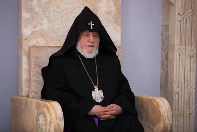 Catholicos Garegin II offers condolences to President of Syria Bashar al-Assad